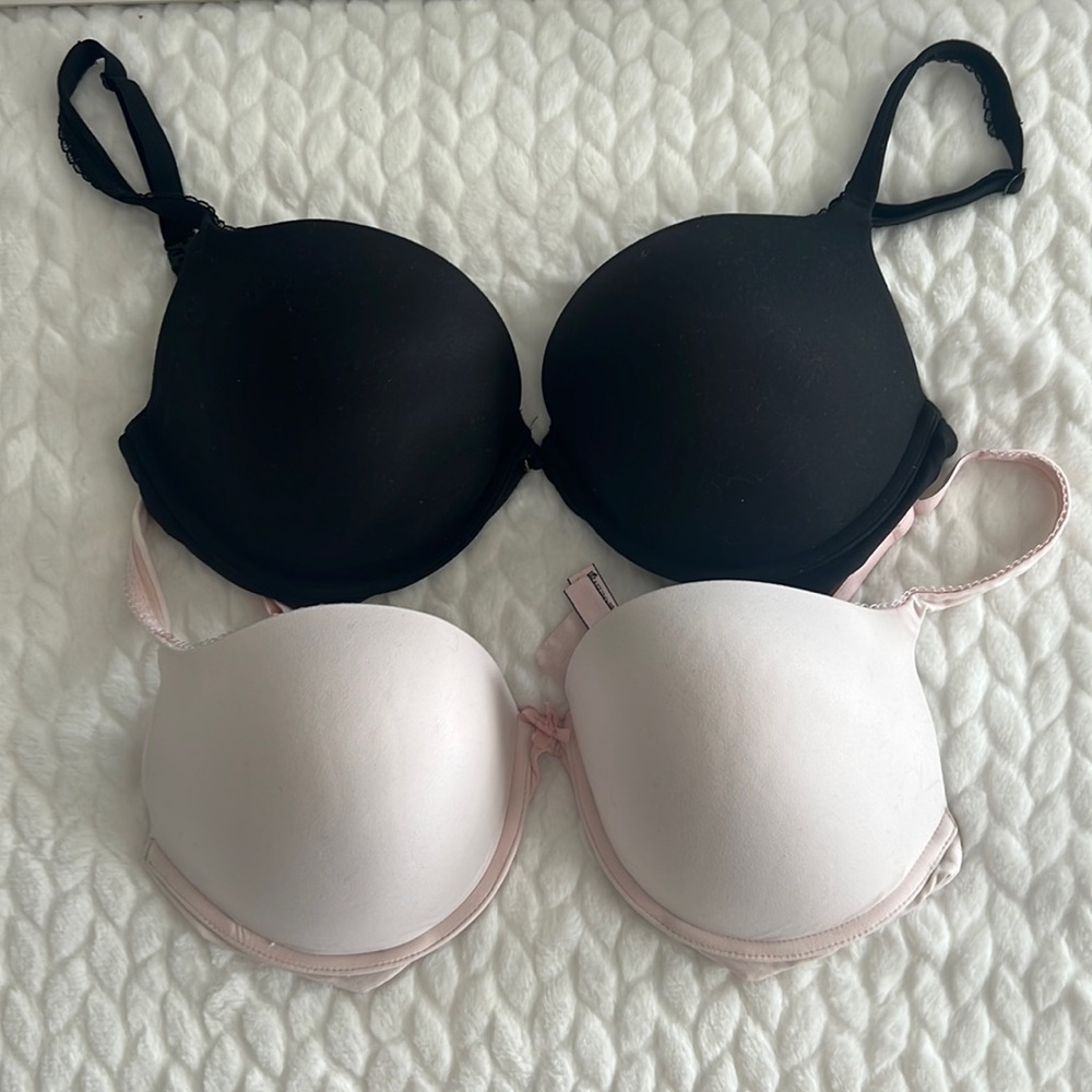 Two Victorias Secret Bras